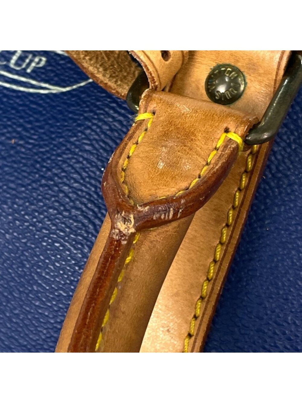 Louis Vuitton Keepall 45 Cup Boston Bag San Diego Blue - Picture 6 of 10
